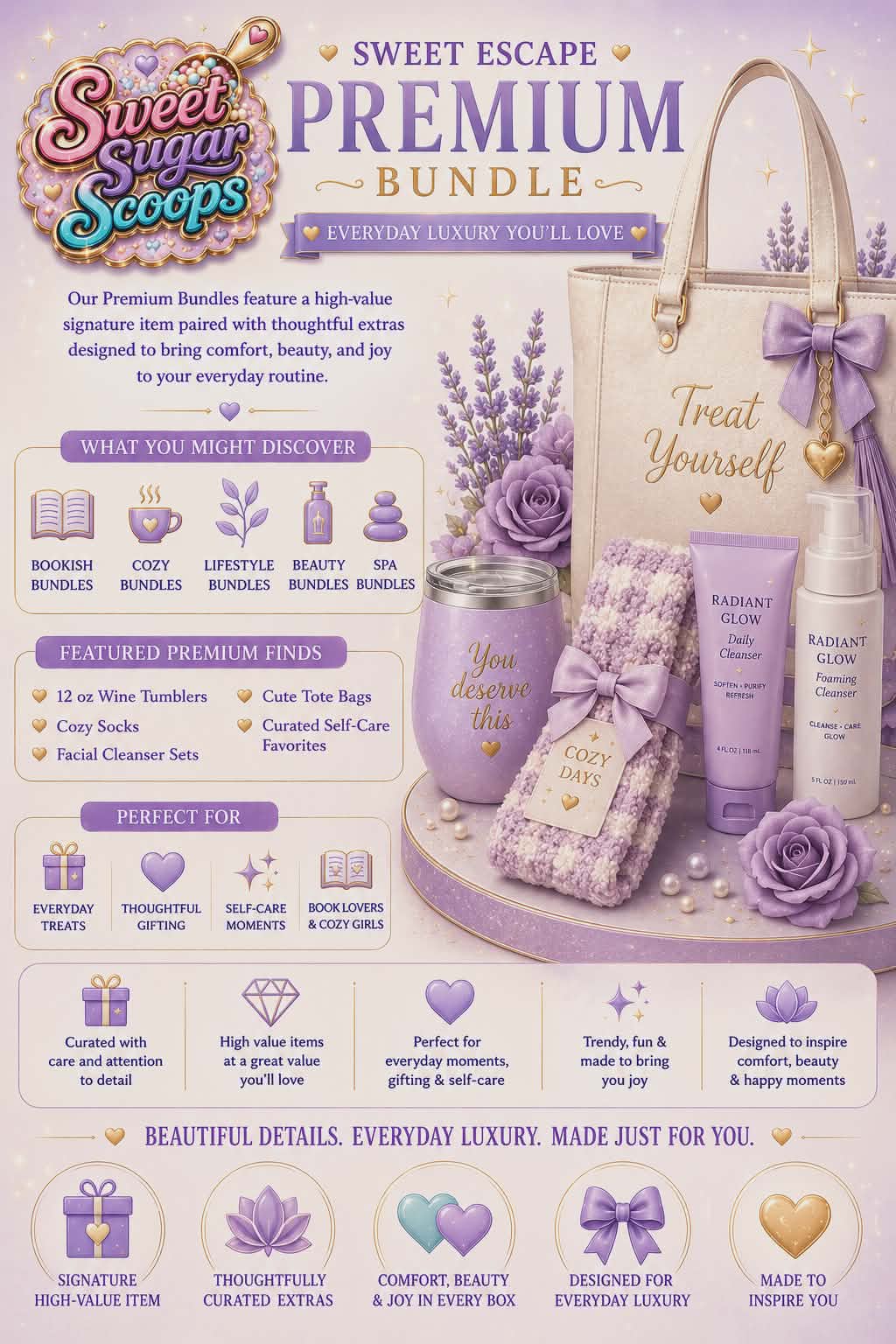 💜WOMENS SWEET ESCAPE Premium Add-On
